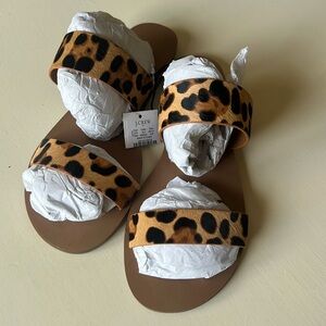 Brand new with tags size 8 J Crew sandals, never worn